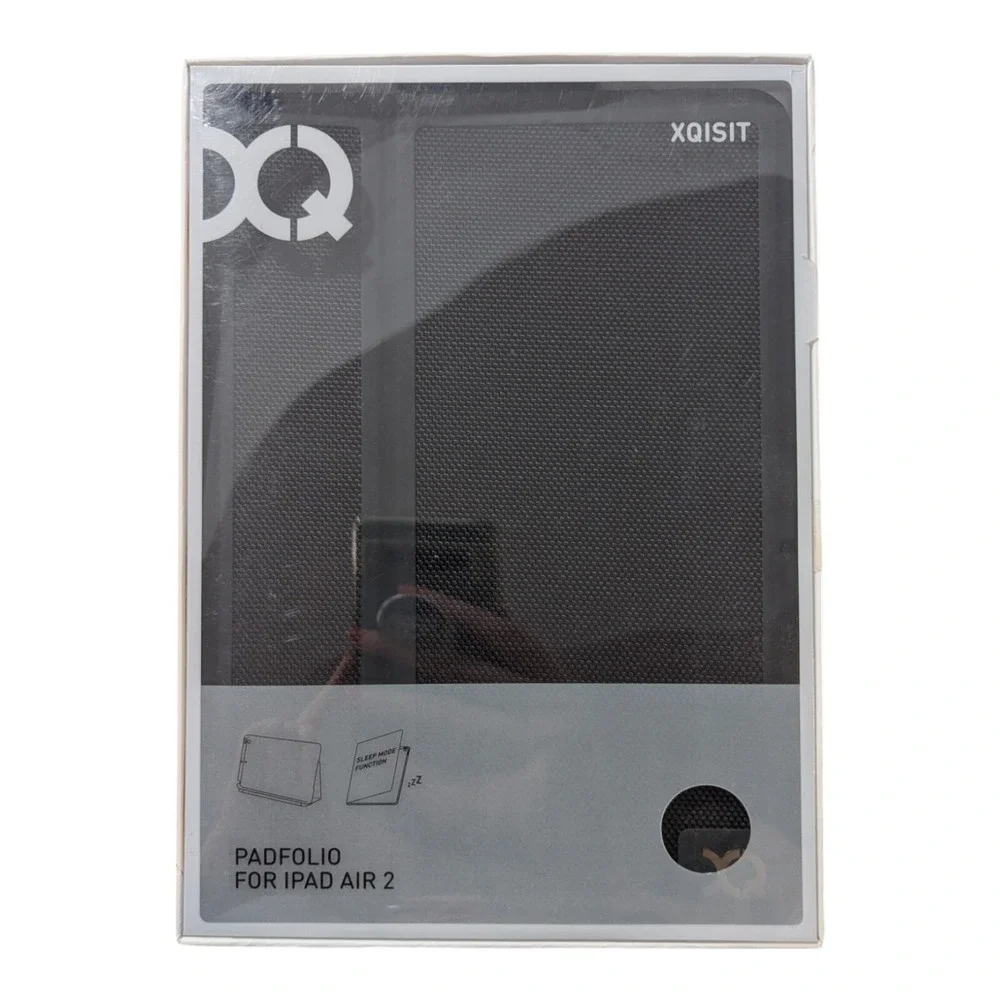 F2. Xqisit PadFolio Case For Apple iPad‎ Air 2 - Black